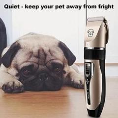 Evetis Pet Hair Trimmer Dogs & Cats Grooming Machine Wireless Rechargeable Trimmer 180 min Runtime 4 Length Settings