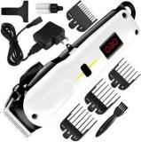 Fabunik Rechargeable Hair Clipper Razor Lcd Display Cordless Electric Shaver Beard Fully Waterproof Trimmer 180 Min Runtime 5 Length Settings