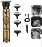 Finaro Professional Golden T99 Trimmer Haircut Grooming Kit Metal Body Rechargeable 51 Trimmer 120 Min Runtime 5 Length Settings