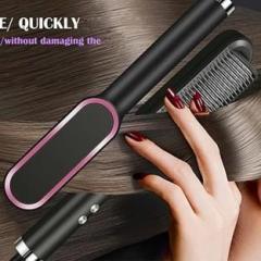 Fitaza Hair Brush Curling Anti perm Straight Hair Comb Hair Iron Hair Styler Tool S240 Professional HQT 909b Hair Straightener comb Styler 5 Temperature Control S240 Hair Straightener Brush