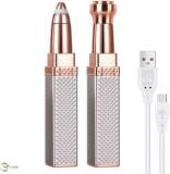 Fluent 2 In 1 Eyebrow Trimmer Machine For Women Nose Lips Face Hair Removal Trimmer 45 Min Runtime 1 Length Settings