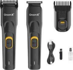 Groomx GX509 Cordless Professional Hair Trimmer Waterproof Trimmer 90 min Runtime 5 Length Settings