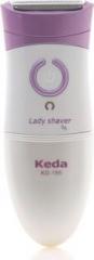 Keda KD 195 Wet & Dry Battery Operated Shaver For Women