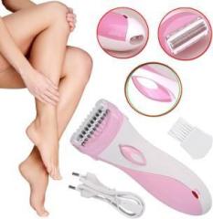 KEE MI Rechargeable Corded and Cordless Lady Shaver Hair Remover for Women Cordless Epilator