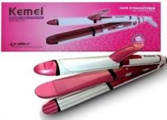 Kemei 3 In 1 Beauty Styler Hair Straightener