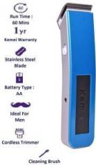 Kemei KM 3005A/00 Cordless Trimmer for Men 45 minutes run time