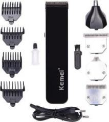 Kemei KM 3580 Grooming Kit Cordless Trimmer for Men 45 minutes run time