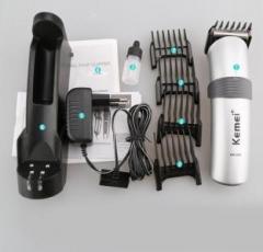 Kemei KM 699 Professional Rechargeable Hair Clipper K 54 Corded & Cordless Trimmer for Men 60 minutes run time