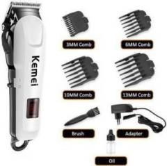 Kemei KM809A HAIR TRIMMER Runtime: 240 min Trimmer for Men & Women