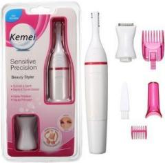 Kemei new sensitive touch Cordless Trimmer for Women