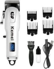 Kemei Professional KM232A Heavy Duty Barbar Stylish Design Trimmer 120 min Runtime 4 Length Settings