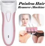 Kkme Painless Hair Removal Machine Bikini Arm Hand Legs Shaver Perfect Hair Epilator Cordless Epilator