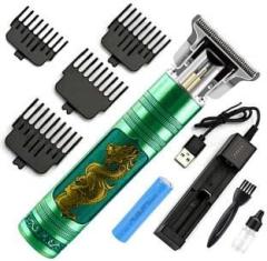 Kmi Ultra wide rechargeable full metal body trimmers for professional salon Fully Waterproof Trimmer 120 min Runtime 0 Length Settings