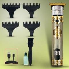 Make Ur Wish Chargeable Hair Trimmer/Shaver/Clippers T Shaped For Men Salon C Type Charging Shaver For Men