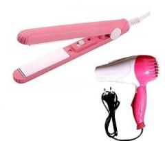 Marcrazy Professional Folding 1290 B Hair Dryer With mini hair straightener M HAIR_COMBO Hair Straightener