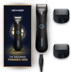 Menhood Grooming Trimmer Mini for Men, Waterproof, Cordless, Upto 90 Min Run Time Fully Waterproof Trimmer 90 min Runtime 6 Length Settings