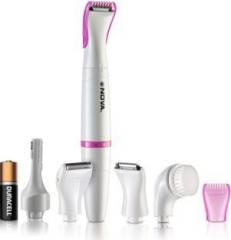 Nova Nls 520 100% Water Proof Sensitive Touch Trimmer For Women Cordless Trimmer