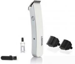 Nova NS 216 WHT Professional Hair Clipper Cordless Trimmer