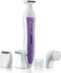 Nova Sensitive Touch Cordless Trimmer for Women 40 minutes run time