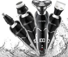 Noymi 4 in 1 Waterproof IPX6 Electric Shaver & Trimmer for men Shaver For Men