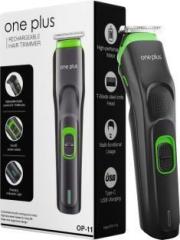 One Plus OP 11 Cordless Professional Hair Trimmer Titanium coated blade waterproof Trimmer 120 min Runtime 12 Length Settings