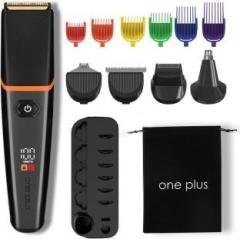 Oneplus OP 17 Pro Cordless Professional Hair Trimmer Titanium coated blade waterproof Trimmer 120 min Runtime 12 Length Settings