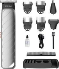 Oneplus OP 511 Cordless Professional 8 in 1 Grooming Kit Washable Trimmer 120 min Runtime 4 Length Settings