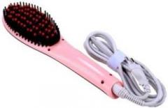 Online World Brush Hair Straightener