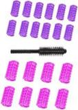 Out Of Box 12 Pieces Medium Self Holding Rollers And 8 Big Size With Hair Round Comb Hair Curler