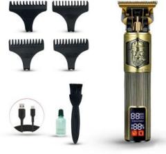 Pick Ur Needs Hair Trimmer/Shaver/Clippers For Men LCD With 3 Power Mode Display C Type Fully Waterproof Trimmer 40 min Runtime 4 Length Settings