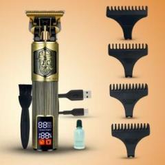 Pick Ur Needs Rechargeable Hair Trimmer/Clippers For Men LCD With 3 Mode C Type Shaver For Men