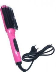 Profiline NHCOVA 8810 PINk Easy Hair Straightener Brush Hair Straightener