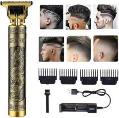 Raccoon Hair Clipper Professional Gold Dragon Style Electric Razor USB Rechargeable Shaver For Men