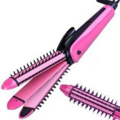 S2s Women Iron Rod Brush Styler Hair Care Curler Curl Curling Straightener 45W Novaa NHC 8890 Hair Curler