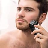 Spiritual House Mini Electric Capsule Portable Razor With Brush & Cutter Head For Mens Shaver For Men