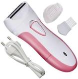 Sxcv Cordless Lady Hair Remover Shaver Rechargeable Twin Blades Bikini Shaving Cordless Epilator