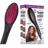 Uniquebuyer Simlpy Hair StraightnerUB20 Simply Straight, Curler And Styler Fast Ceramic Brush With Multi Fuction Hair Straightener Brush