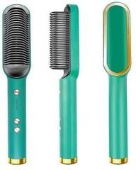 Uropha Hair Brush Curling Anti perm Straight Hair Comb Hair Iron Hair Styler Tool Professional Hair Straightener Tourmaline Ceramic Hair Curler Comb Hair Straightener Brush