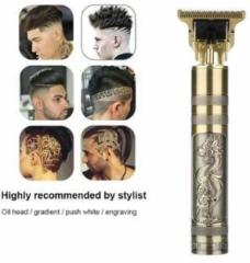 Uzan Professional Golden t99 Trimmer Haircut Grooming Kit Metal Body Rechargeable 42 Shaver For Men, Women