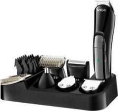 Vgr V 012 Professional Cord & Cordless Grooming Kit Runtime: 120 min Trimmer for Men