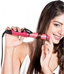 Xydrozen N 1818 Hair Straightener and Curler Iron Machine 17033SH Electric Hair Curler