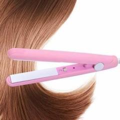 Yelgo Mini Hair Straightener, Ceramic Plate, ON/OFF button, with Plastic Storage Box Hair Straightener