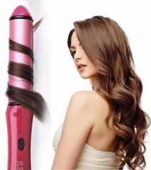 Z one Professional Electric Hair Straightener for Women's Straightening Styler Machine Hair Straightener and Hair Curler 2 in 1 for Hair Saloon Hair Straightener