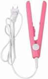 Zeom Women Mini Hair Straightener Pink Ceramic Straightening Curling Styling Tools Hair Straightener