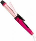 Zevora High Quality 2 In 1 Hair Beauty Set Hair Straightener And Hair Curlers Pink Color Electric Hair Styler