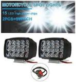 Love4ride Bike Auto Bike Headlights Fog Lights with Swi