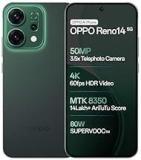 OPPO Reno14 5G (Forest Green, 12GB RAM, 256GB Storage) with No Cost EMI/Additional Exchange Offers