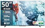 Philips 127 cm (50 inches) 8100 Series 4K Ultra HD Smart QLED Google TV 50PQT8100/94