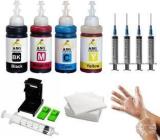 Ang 682 INK Refill Compatible For HP 6075, 6078, 6475, 6478 682 Ink Cartridge Black + Tri Color Combo Pack Ink Cartridge