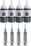 Ang Canon Printer Refill Ink Kit 400ml With Syringes For PG 740, CL 741, PG 745, CL 746, PG 47, CL 57, PG 88, CL 98, PG 810, CL 811, PG 830, CL 831, PG 89, CL 99 Cartridges With 4 Syringes Black Ink Cartridge